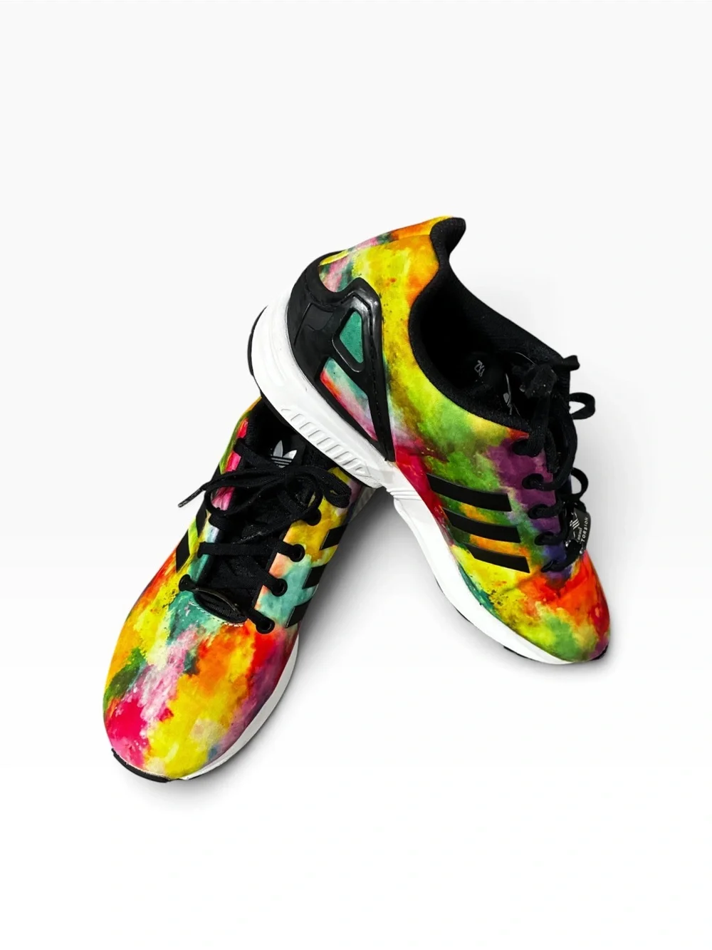 adidas Women's ZX Torsion Tie Dye Multicolor Athletic Shoe Size 7